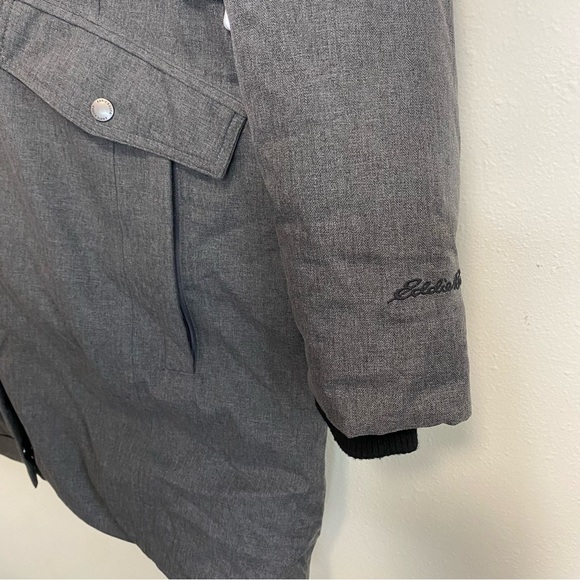 Eddie Bauer Women's Superior III Stadium Coat Parka Grey Size XXL - Picture 3 of 11